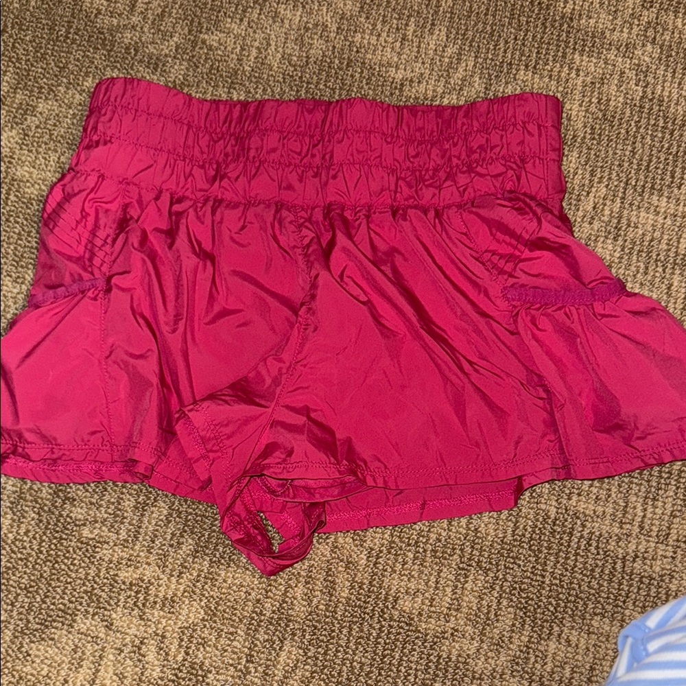 Hot pink Free people shorts